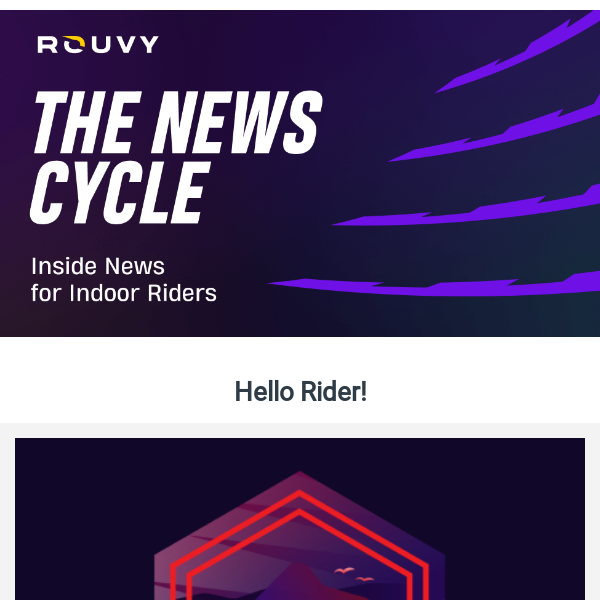 🚴 Get into the groove with ROUVY