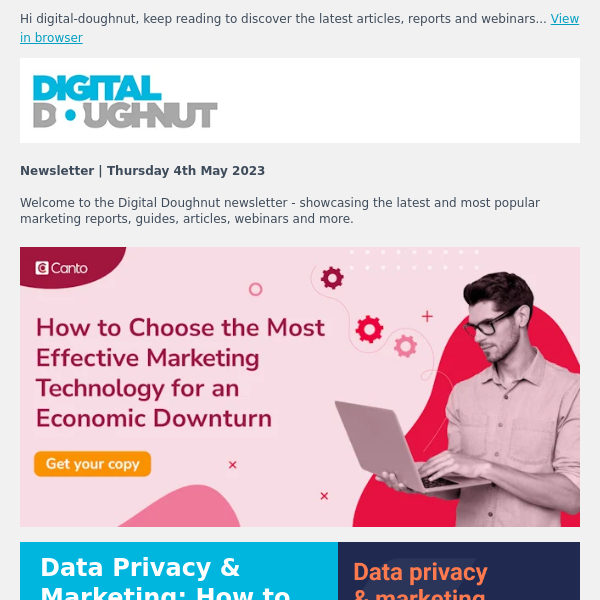 [Newsletter] Balancing Both Data Privacy and Marketing + Much More 📰