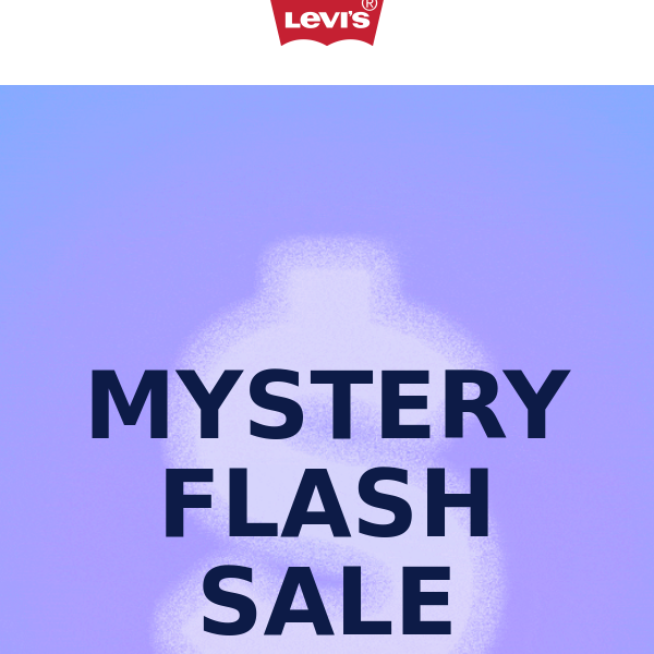 Starts Today: Mystery Flash Sale 🧐⚡️ - Levi's