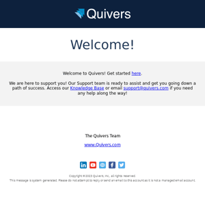 Welcome to Quivers!