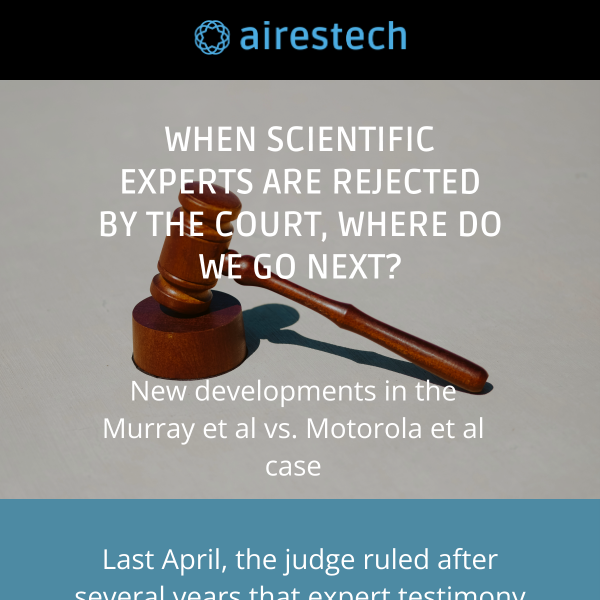 Scientific Experts Rejected In Court: What's Next? 🤔