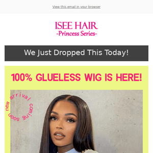 OMG! 😱😱 100% Glueless Wig Is Here!