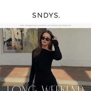 The Long Weekend Style Guide