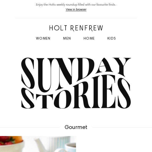 Sunday Stories | The Perfect Host
