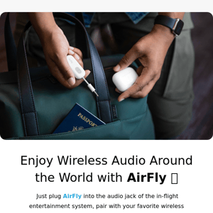 Stay connected around the world with AirFly ✈️