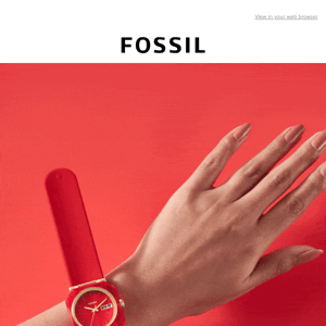 Introducing Our Fossil Rock Candy Slap Watch