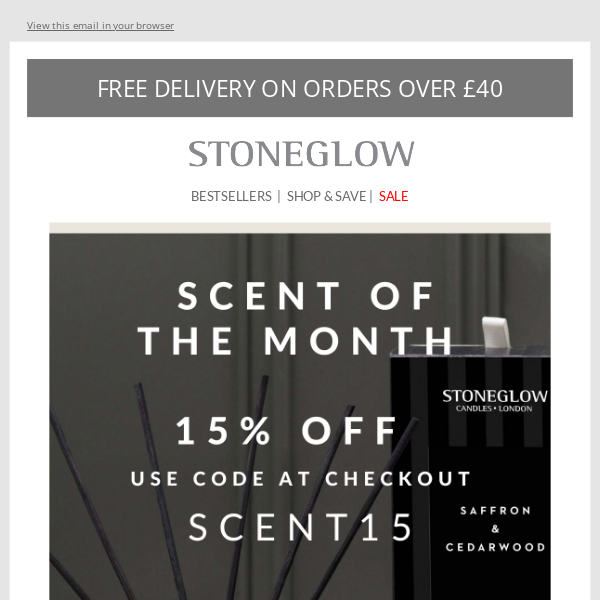 15% OFF  Scent Of The Month December