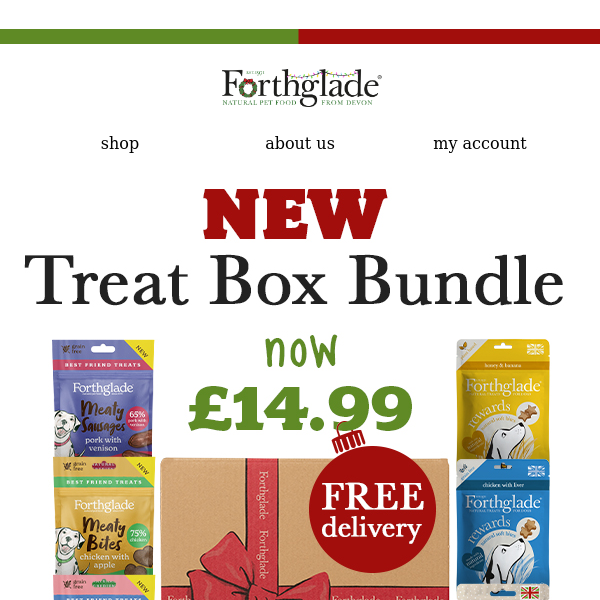 Exclusive Discount 📣 £14.99 Natural Treats Box