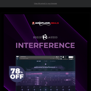 😲 OUT NOW: Interference by Rigid Audio!