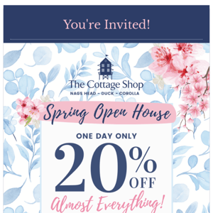 Get ready for SPRING with us! 💐