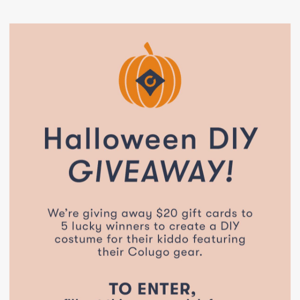 Win $20 to create a fun DIY Halloween costume!