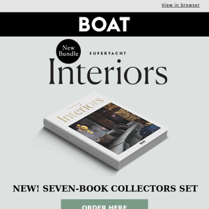 NEW! Superyacht Interiors Collection Set