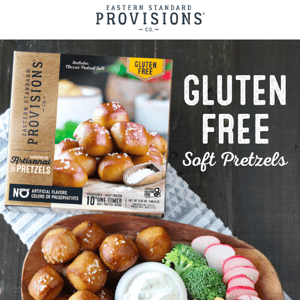 You Asked, We Answered: Gluten-Free Goodness 🥨