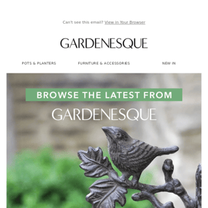 Have you seen our latest gardenware?