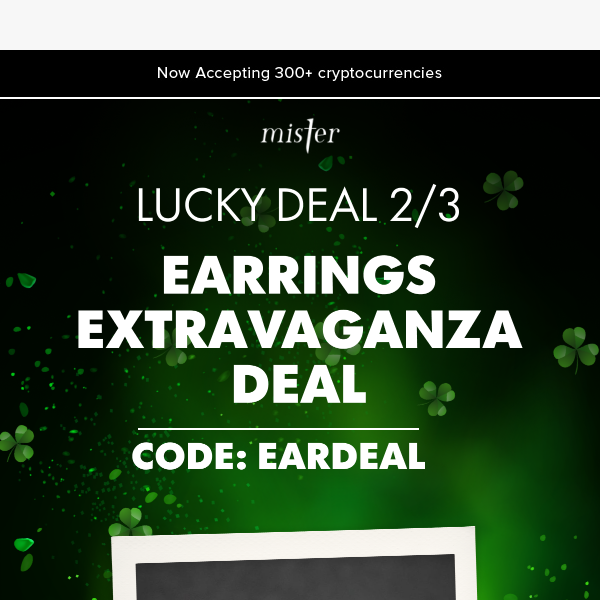 ☘️ ☘️ Lucky Strike 2: EARRINGS Mystery Deal