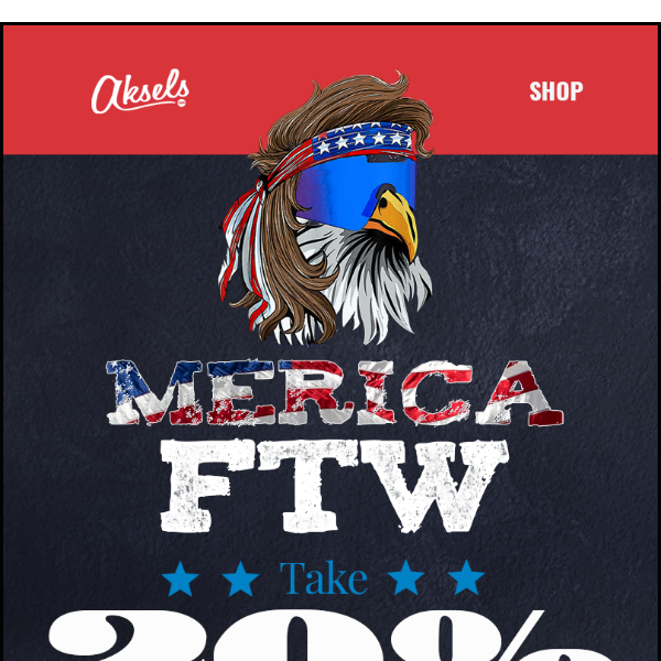 🧨'Merica FTW: Enjoy 20% Off Your Order!🧨