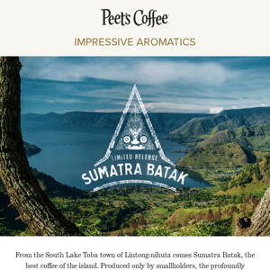 Limited Time Only: Sumatra Batak