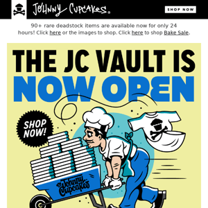 Live now  🎉 The JC vault is open for 24 hours