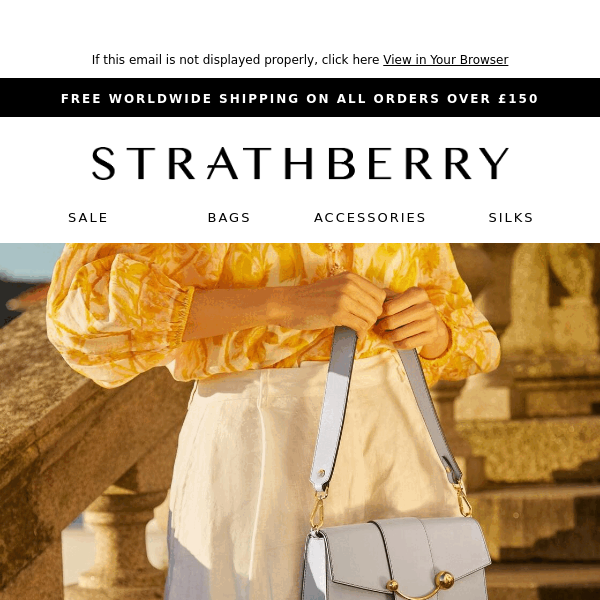 Strathberry Box Crescent Leather Shoulder Bag - Farfetch