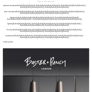 Introducing the Buster + Punch KITCHEN