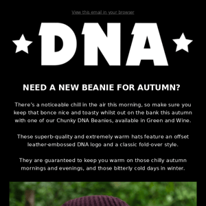 NEED A NEW BEANIE FOR AUTUMN?