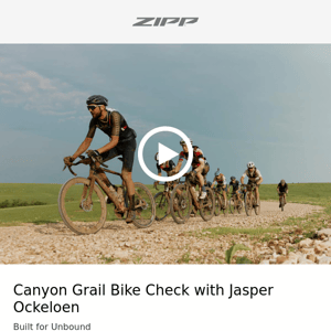 Canyon Grail Bike Check with Jasper Ockeloen