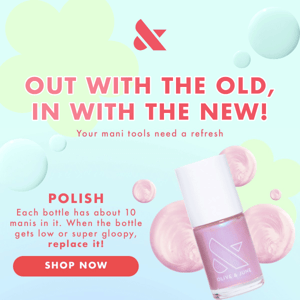 Spring Cleaning: polish and care collection edition