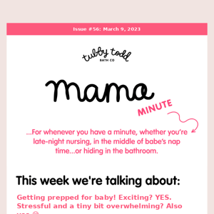 Mama Minute: Issue #56