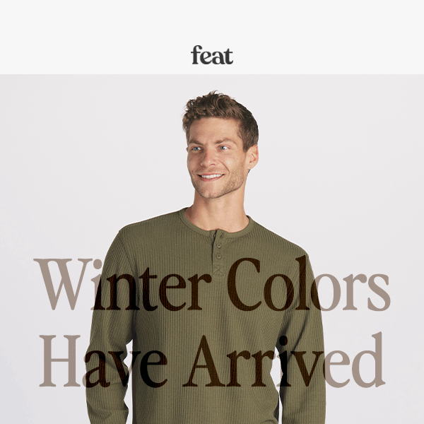 New Winter Colors | Stargazer + Dark Olive