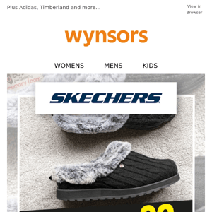 Wynsors skechers black on sale friday