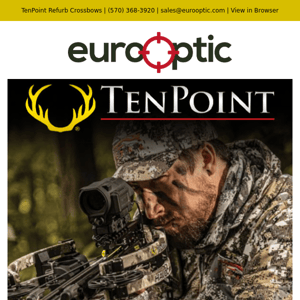 Huge Savings on Refurbished TenPoint Crossbows!