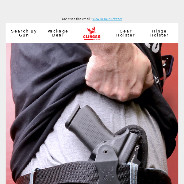 🔥 Free Shipping On The Most Comfortable Holster You'll Ever Try - NEW CUSTOMERS ONLY 🔥