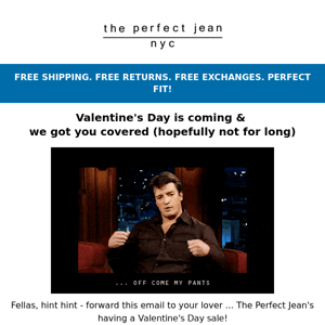 Your Valentine's Day Offer is here