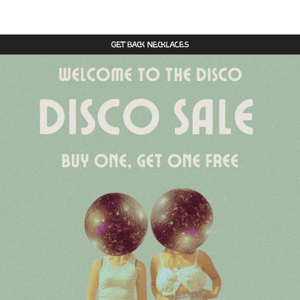 WELCOME TO THE DISCO (SALE) 🪩
