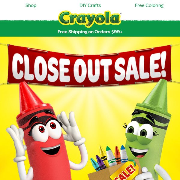 crayola – Margret puts pen to paper