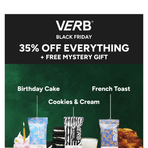 Get 35-50% Off EVERYTHING