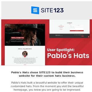 Discover the Beauty of Pablo's Hats Website