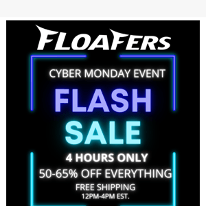 🚦AND GO!! FLASH SALE! 50%-60% OFF EVERYTHING WITH FREE SHIPPING!!  4 HOURS ONLY!