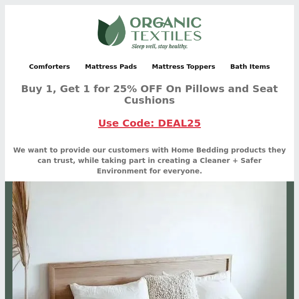 Discover the Magic of Organic Sleep - Save On Pillows