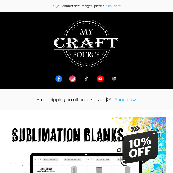 Sublimation Discounts!