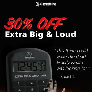 30% Off—Wake the Dead