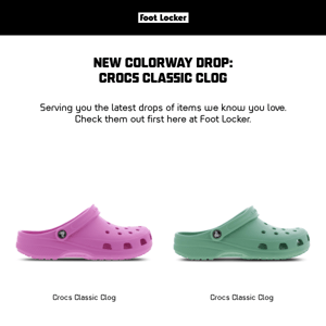 Just In - New Crocs Classic Clog Colorway!💥