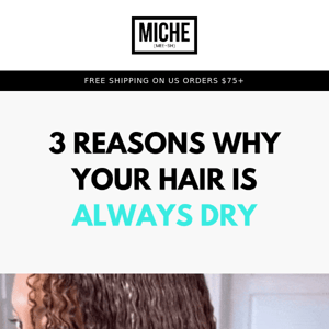 3 reasons your curls stay DRY 😭