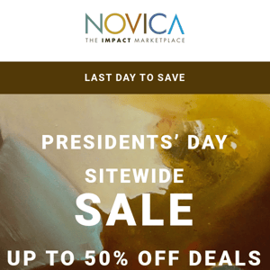 Only a few hours left – Presidents’ Day Sale