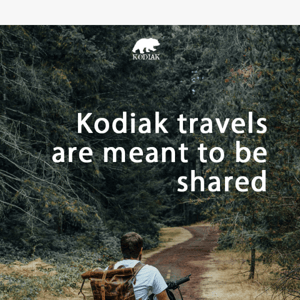 Share your Kodiak travels with us! 👜🚋
