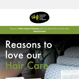 Why you'll love our Hair Care 🫧