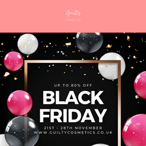 BLACK FRIDAY SALE UP TO 80% OFF EVERYTHING