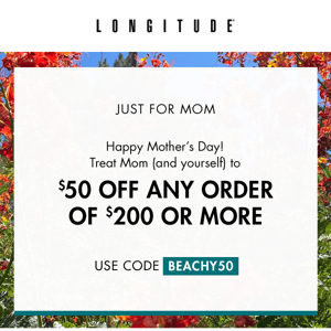 $50 Off: The perfect day for Mom!