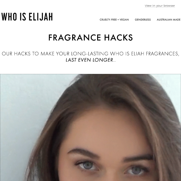 FRAGRANCE HACKS