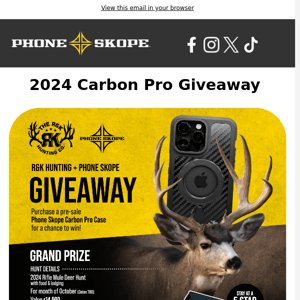 Check Out Exclusive Deals & Win with Our Carbon Pro Giveaway!